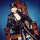 Dominatrix Mistress Troy of NYC in black leather uniform