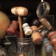 Mistress Troy is curious about the gavels in a Manhattan antiquarian shop