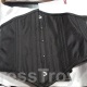 Mistress Troy's new black brocade Corselette from Dark Garden Corsetry