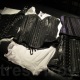 Part of Dominatrix Mistress Troy's Dark Garden corset collection, New York City