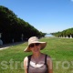 Mistress Troy on a brutally hot day in Versailles, France