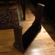 Mistress Troy's Walnut Wood Kneeling Stand by Torrid Timber