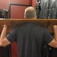 Mistress Troy's slave in portable stocks